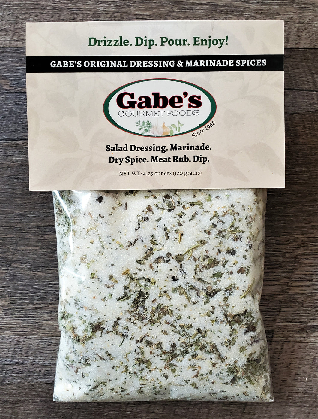 Gabe's Original Dressing & Marinade Spices Wholesale Pricing (Minimum = 12)