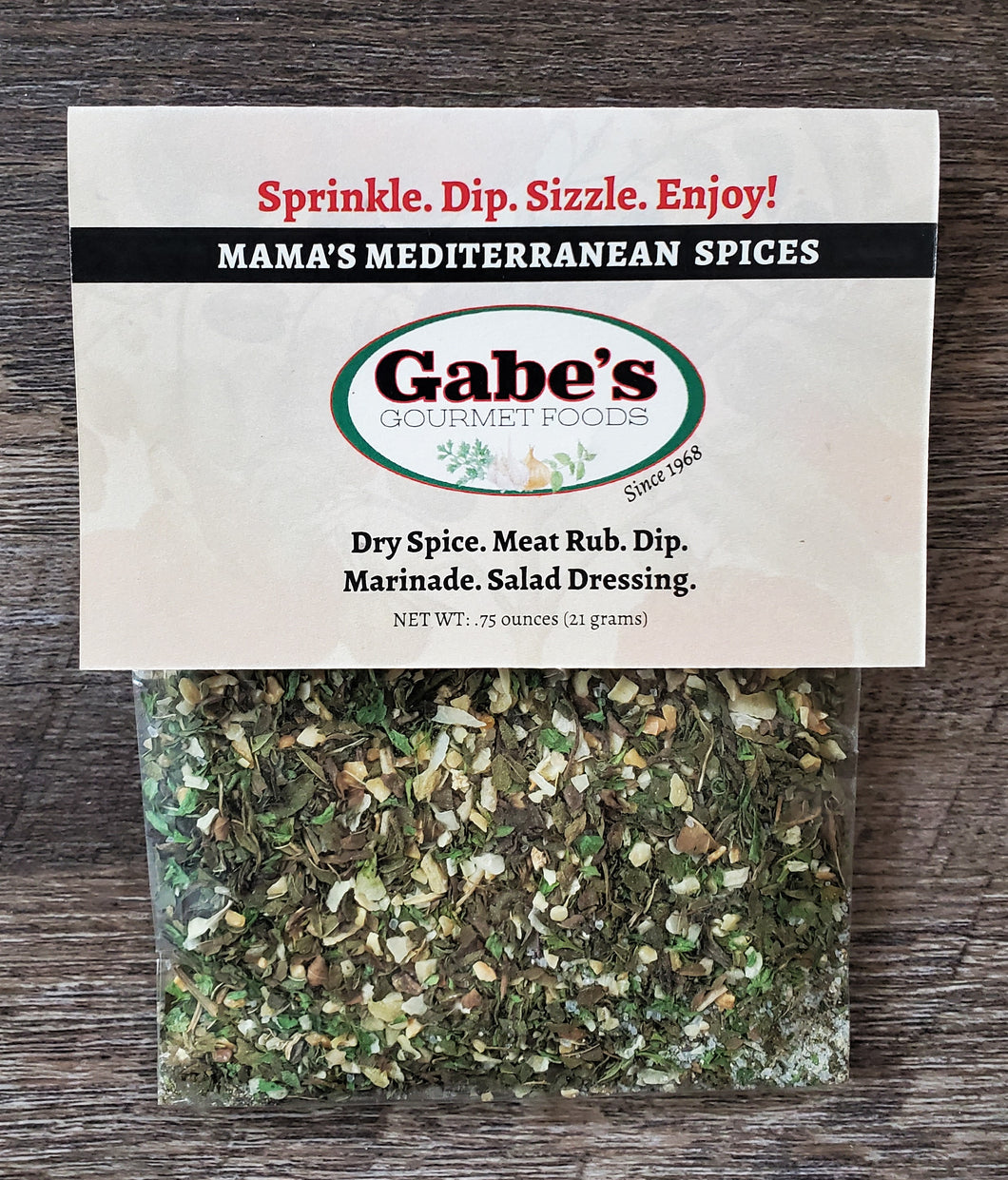 Mama's Mediterranean Spices (Minimum = 12)